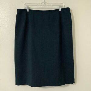 Vintage Kasper Office Siren Workwear Office Minimalist Pencil Skirt Size 18
